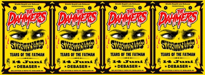 KLUBB REPTIL: The Dahmers | Svartanatt | Tears of the fatman 