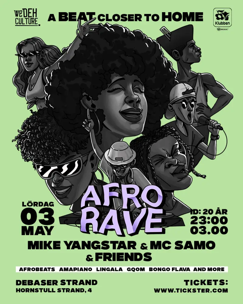 Afro Rave tar er på en resa av pure vibes & love!