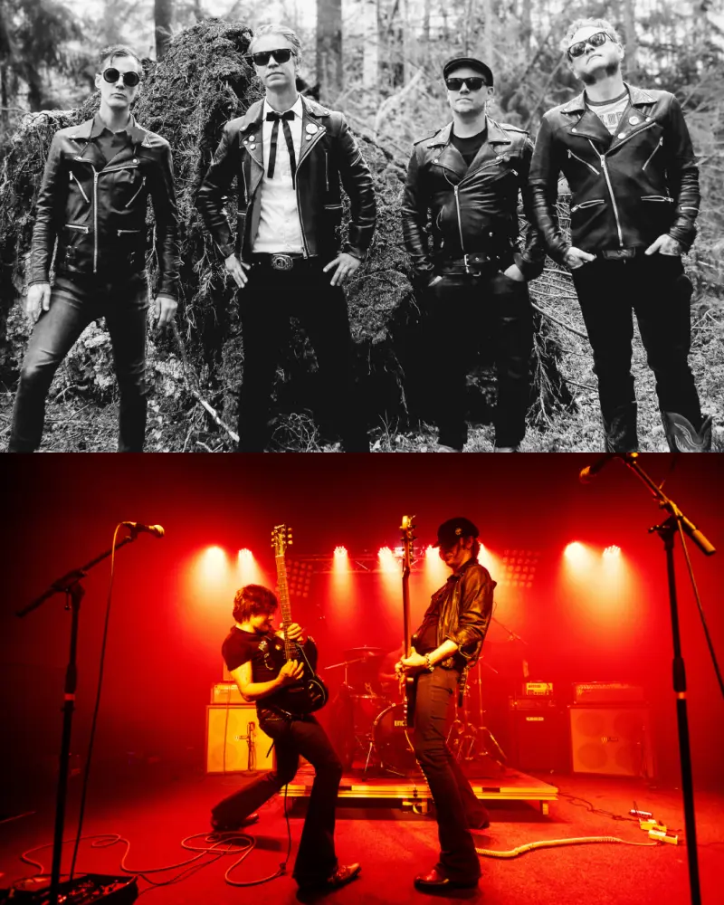 SUPPORT: The Manikins och The Hideous