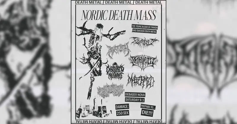IMPURITY (SWE) · XORSIST (SWE) · CRYPTORIUM (SWE) · MALFORMED (FIN) · AZATOTH (FIN) · DISGUISED MALIGNANCE (FIN)